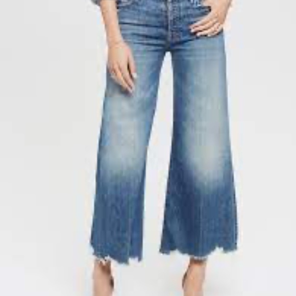 MOTHER The Stunner Roller Ankle Chew Jeans, Size 28 - Picture 10 of 11